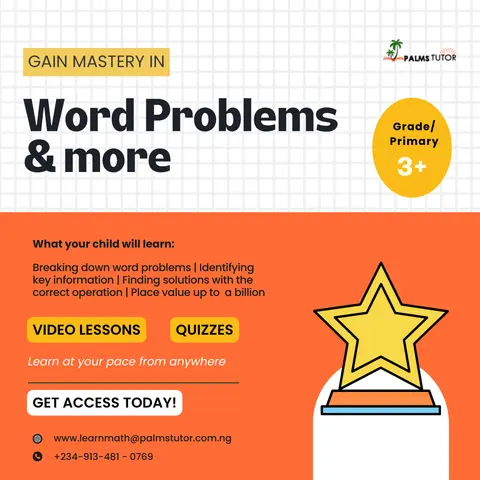 Word problem and more bundle (GRADE /PRY 3+)