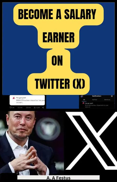 BECOME A SALARY EARNER ON TWITTER (X)