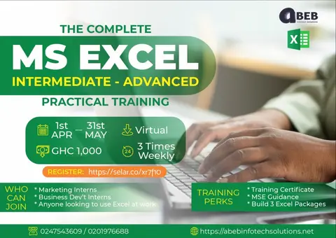 The Complete MS Excel Training - ABEB InfoTech Solutions