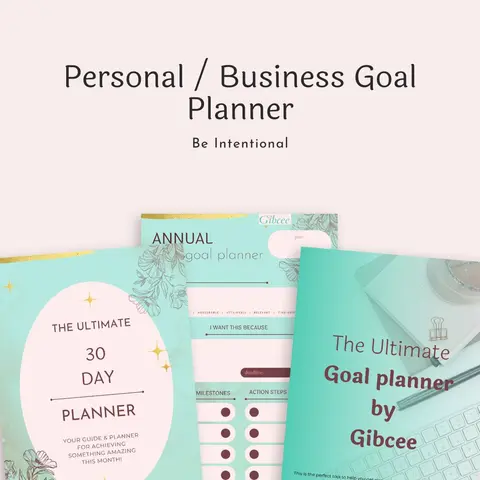 Ultimate Goal-Setting & Planner Bundle