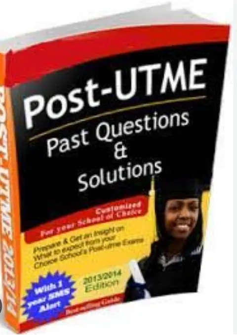 Post utme past questions and answers
