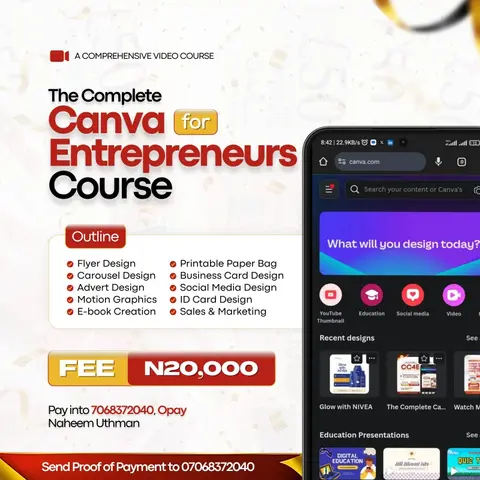 The Complete Canva for Entrepreneurs Course