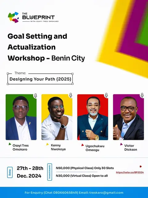 The Blueprint: Goal Setting & Strategies to Achieving Them