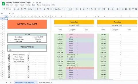 Weekly Planner