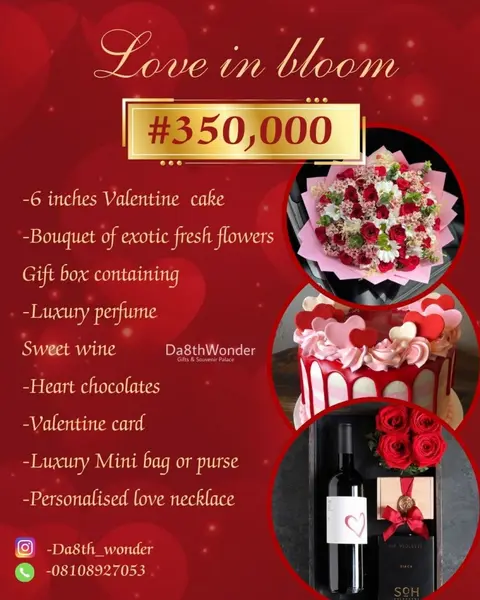 Special valentine package
