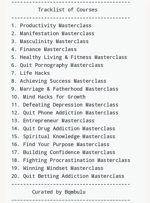 ULTIMATE LIFE TRANSFORMATION BUNDLE
