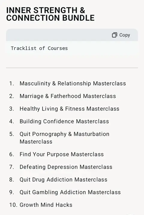 INNER STRENGTH & CONNECTION BUNDLE