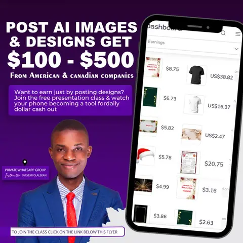EASY DOLLAR MAKER: UPLOAD AI IMAGES & VIDEOS, EARN IN DOLLAR DAILY