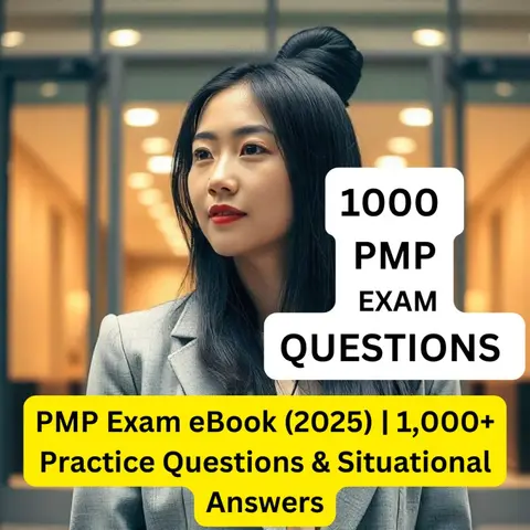 PMP Exam eBook (2025) | 1,000+ Practice Questions & Situational Answers