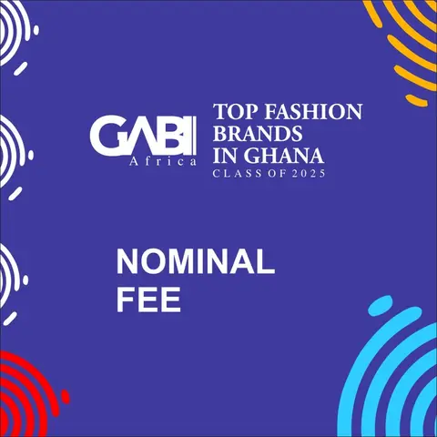 NOMINAL FEE - GABI FASHION RANKING GHANA