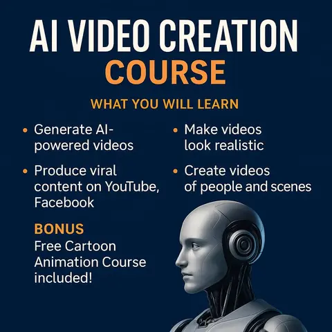 AI HYPER REALISTIC VIDEO CREATION COURSE