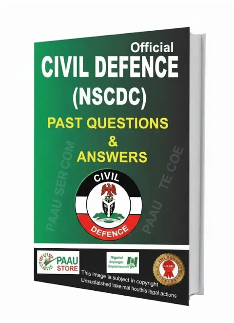 CIVIL DEFENCE PAST QUESTION AND ANSWER