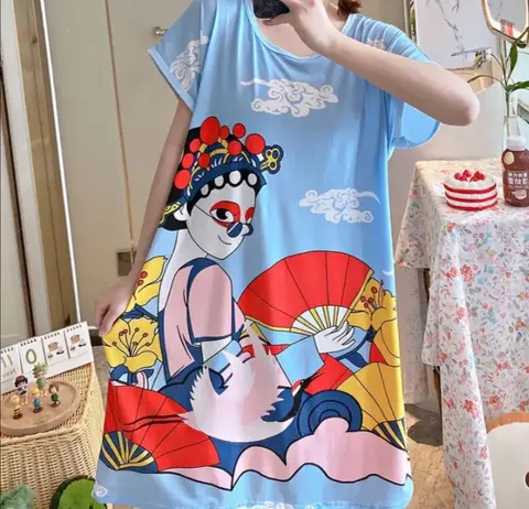 PLUS SIZE CHARACTER NIGHTWEAR GOWN