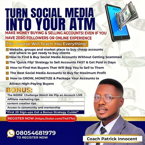 HOW TO MAKE MILLIONS BUYING AND SELLING CHEAP SOCIAL MEDIA ACCOUNTS
