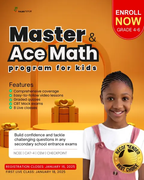 MASTER & ACE MATH (Secondary School Entrance Exam Prep, 2025)