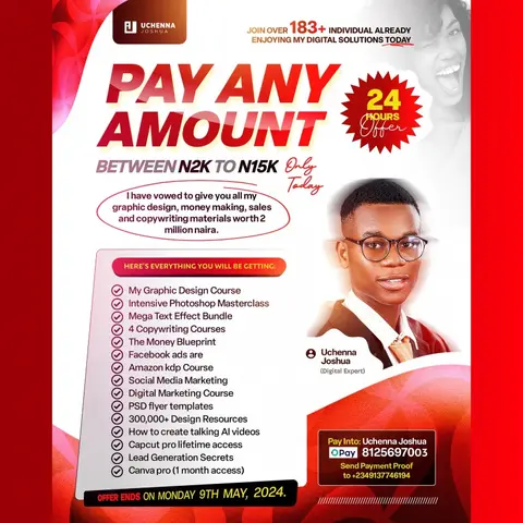 PAY ANY AMOUNT OFFER