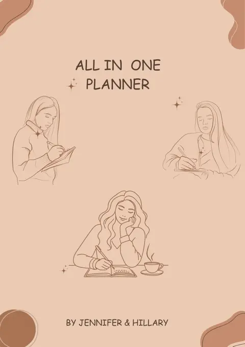 ALL IN ONE DIGITAL PLANNER (UNDATED)