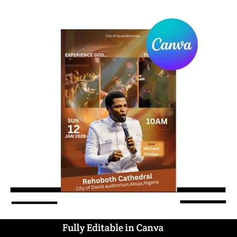Church flyer