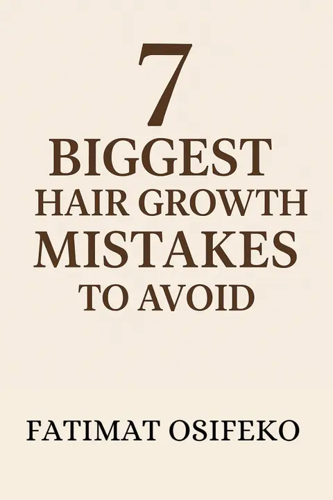 7 Reasons Your Hair Isn't Growing (Free Guide)/ Biggest Hair Growth Mistake To Avoid