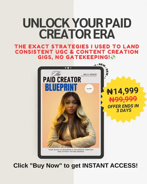 THE PAID CREATOR BLUEPRINT