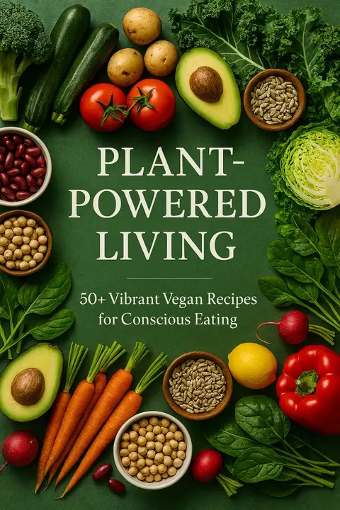 Plant powered living: 50+ vibrant vegan recipes for conscious eating