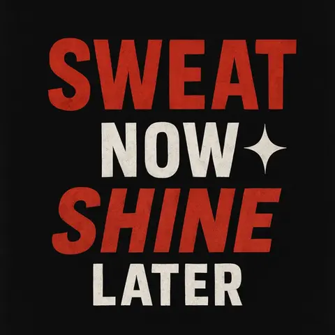 Fitness Motivation Quote - Printable Wall Art Design. Digital Download