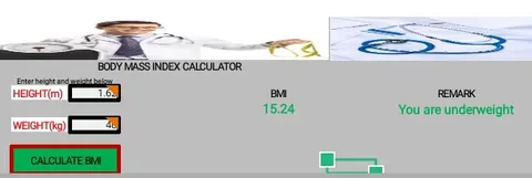 Body Mass Index (BMI) Calculator
