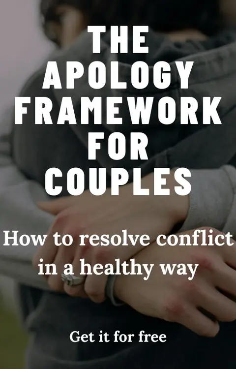 Apology Framework For Couples
