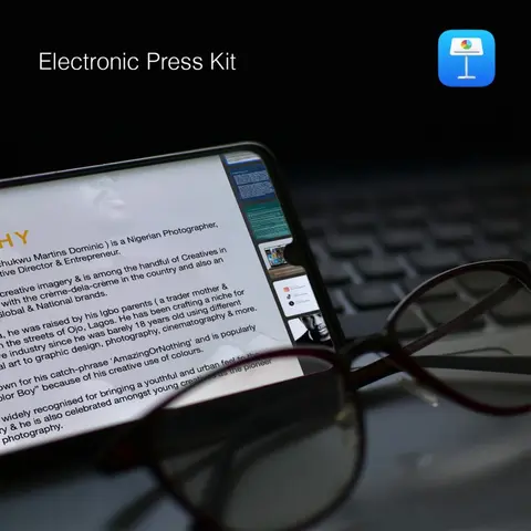 Electronic Press Kit Template