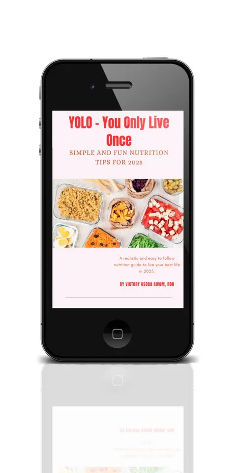 YOLO - You Only Live Once: SIMPLE AND FUN NUTRITION TIPS FOR 2025