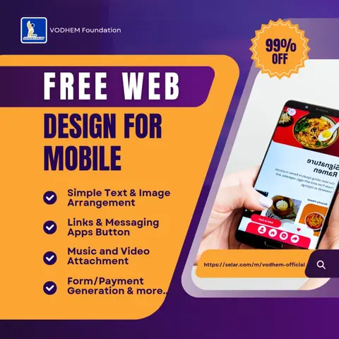 FREE MOBILE WEBSITE DESIGN