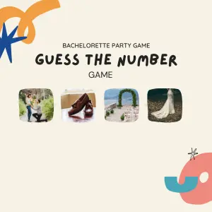 Bachelorette Party Games - Guess The Number Game