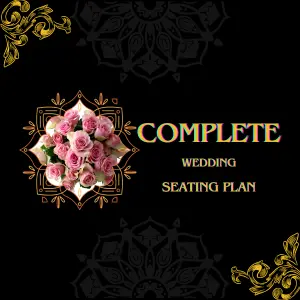 Complete Wedding Seating Plan