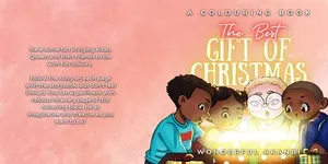 THE BEST GIFT OF CHRISTMAS COLORING BOOK