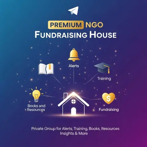 Premium Fundraising House, Books and NGO Fundraising Tools
