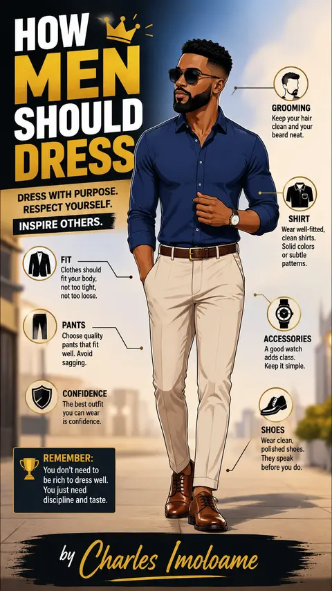 How Men Should Dress!( E-book)