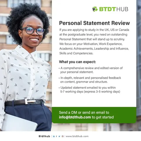 Masters SOP/Personal Statement/Motivation Letter [for Masters Applications] (500 - 700 words)