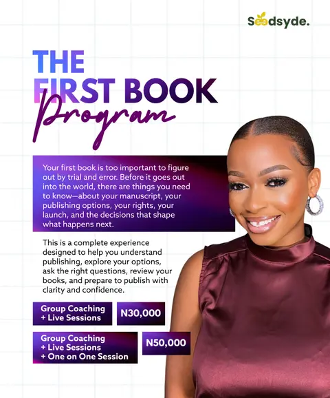 The First Book Program: What Every First-Time Author Should Know Before Publishing