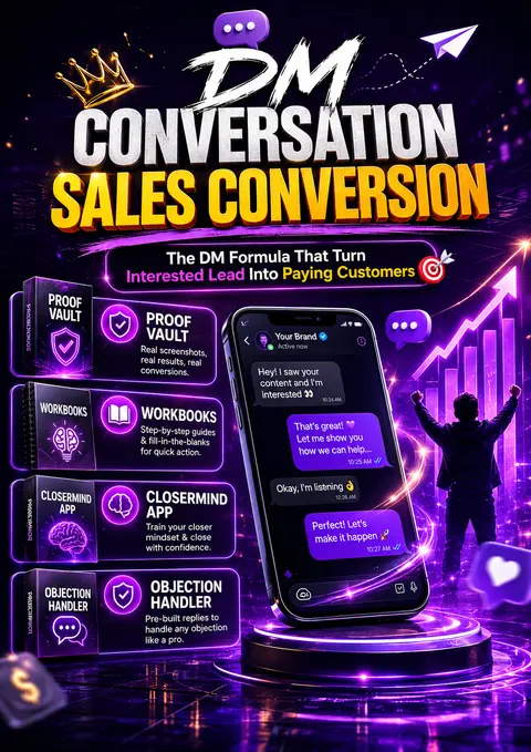 DM SALES CONVERSION SYSTEM (EBOOK)