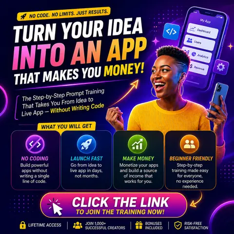 No-Code AI Website and App Creation Course for Beginners