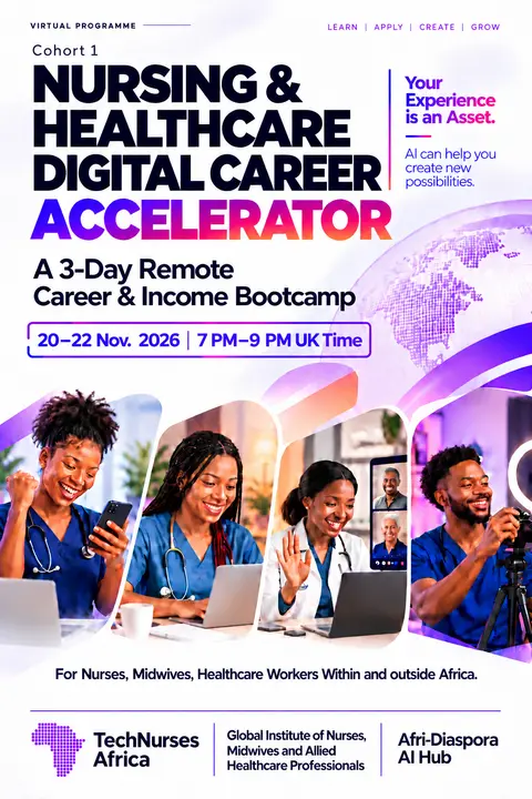 A GINMAHP 3-Day AI Remote Career & Income Bootcamp