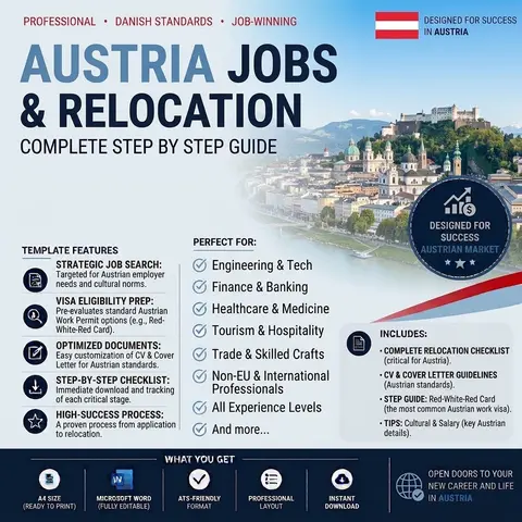 How to Relocate to Austria via a Job: Complete Step by Step Guide 🇦🇹