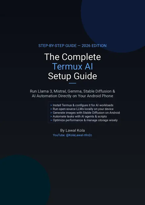The Complete Termux AI Setup Guide — Run LLMs, Stable Diffusion & Automation on Android