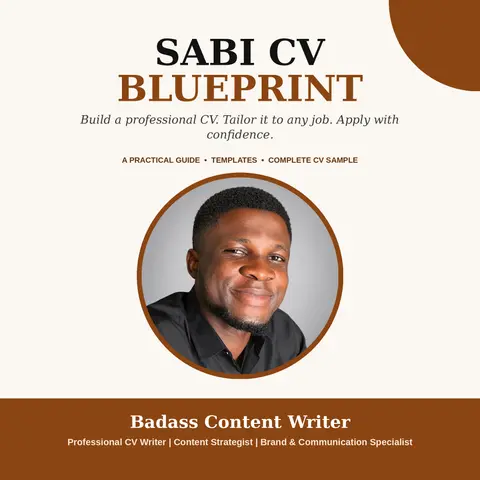 SABI CV Blueprint