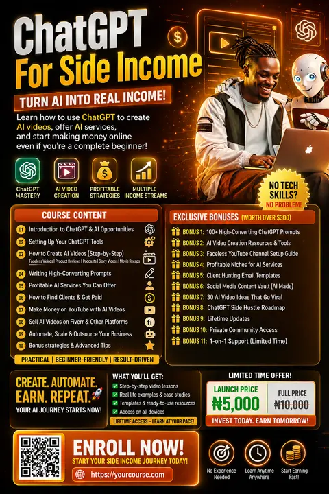 ChatGPT For Side Income Mastery