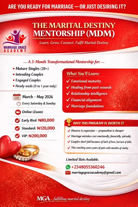 The Marital Destiny Mentorship