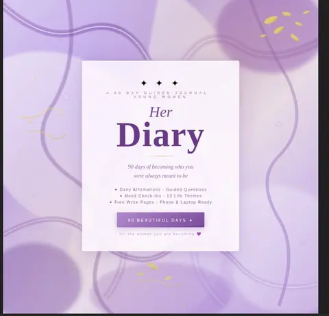 My Diary: 90 Days of Becoming 🕊️