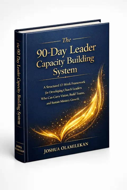 The 90-Day Leader Capacity Building System A Structured 12-Week Framework for Developing Church Leaders Who Can Carry Vision, Build Teams, and Sustain Ministry Growth