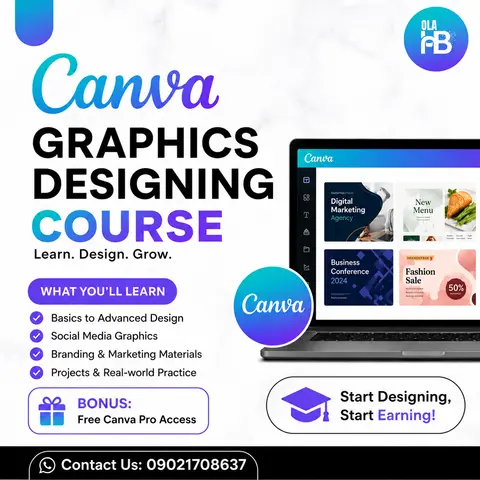 CANVA graphics designing