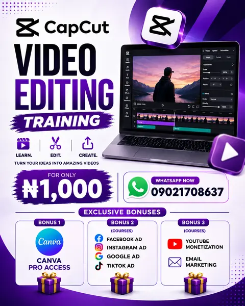 CAPCUT VIDEO EDITING